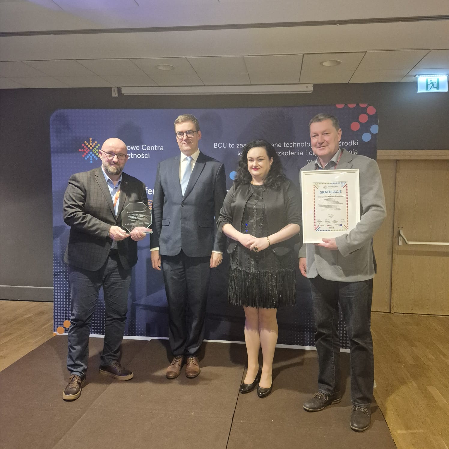 BCU w Tucholi z wyróżnieniem podczas seminarium „Sieciowanie i budowanie marki Branżowych Centrów Umiejętności”