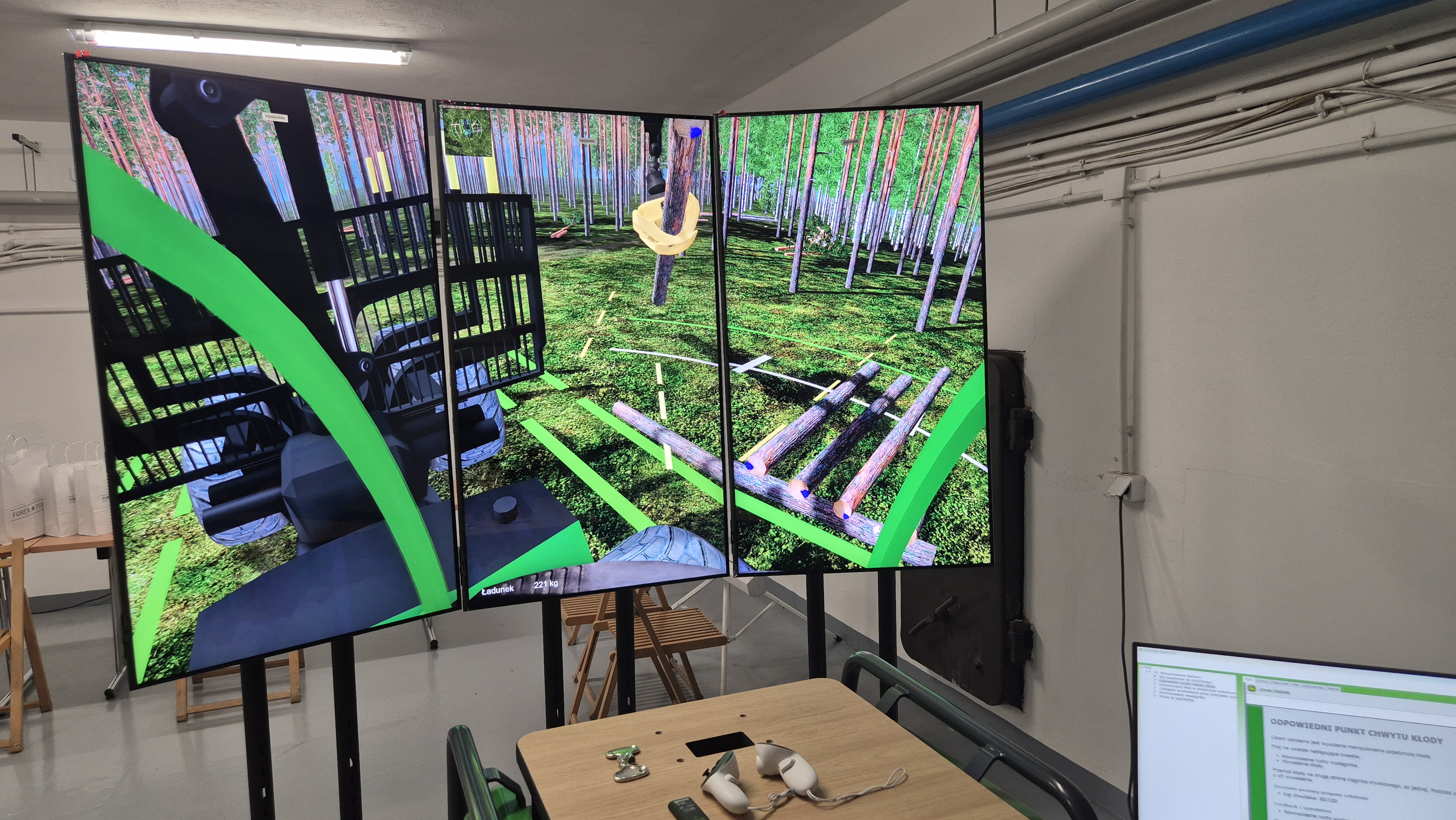 Symulator Harwestera